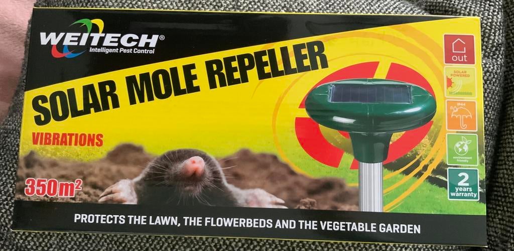 Répulsif Solaire pour taupes, Enlèvement ou Envoi, Neuf