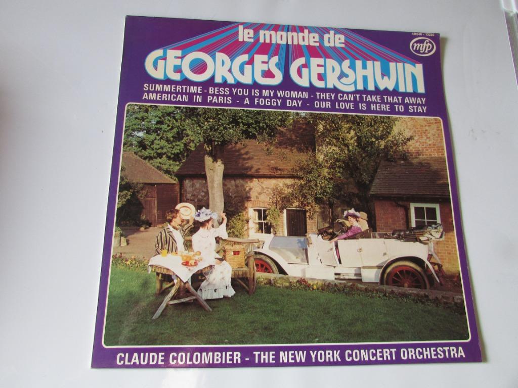 GEORGES GERSHWIN, LE MONDE DE ; ; P, CD & DVD, Vinyles | Pop, Utilisé, 12 pouces, Enlèvement ou Envoi