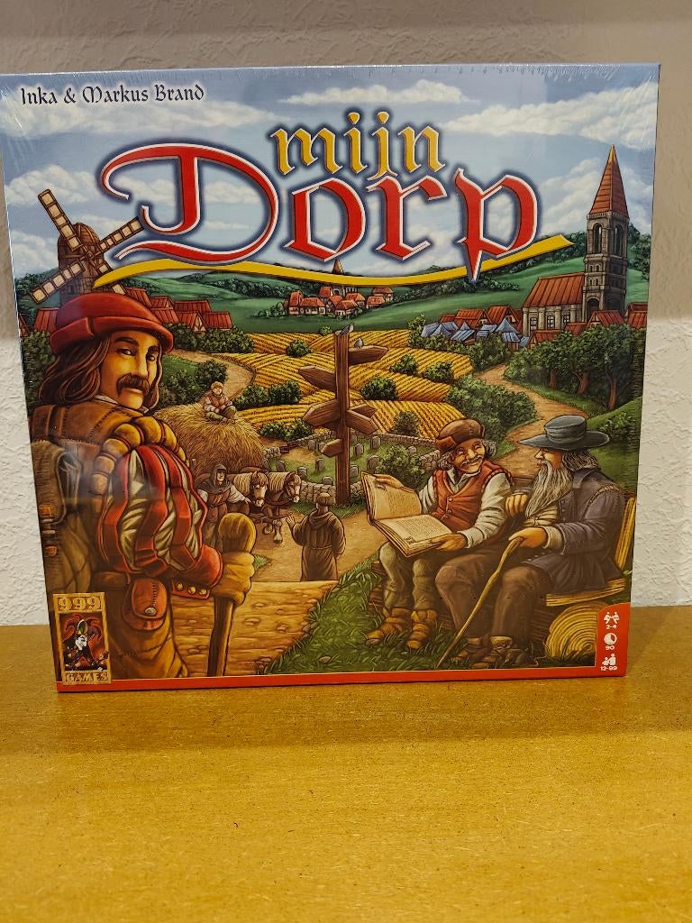 Mijn Dorp, Hobby en Vrije tijd, Drie of vier spelers, Ophalen of Verzenden, Nieuw, 999 Games