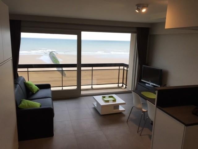 Moderne studio met frontaal zeezicht, Internet, Antwerpen of Vlaanderen, Appartement, 1 slaapkamer