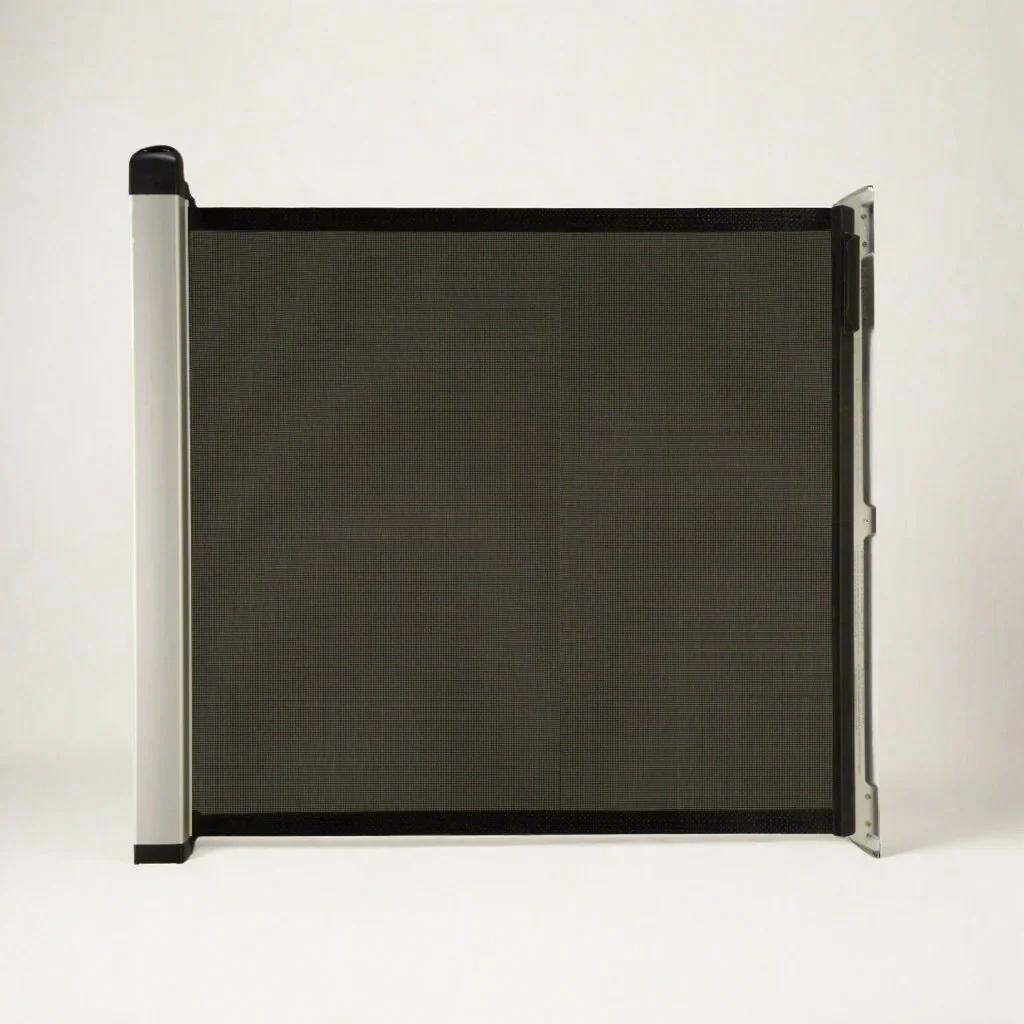 KiddyGuard Avant Noir barrière de securité, Enfants & Bébés, Enlèvement, Comme neuf, Autres matériaux, 115 cm ou plus