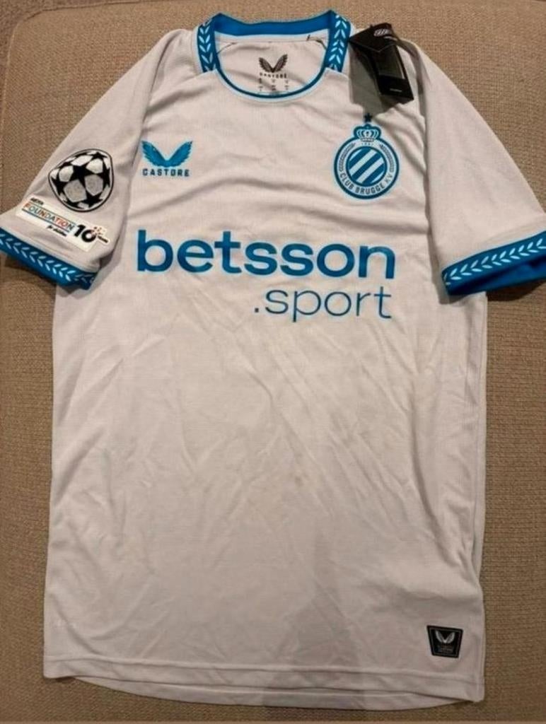 Club Brugge Vermant Voetbal Uitshirt Origineel Nieuw 2025, Envoi, Comme neuf