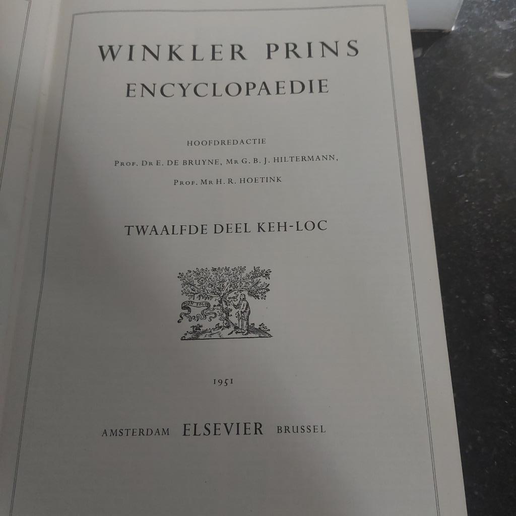encyclopedie Winkler Prins, Boeken, Complete serie, Algemeen, Winkler Prins, Ophalen