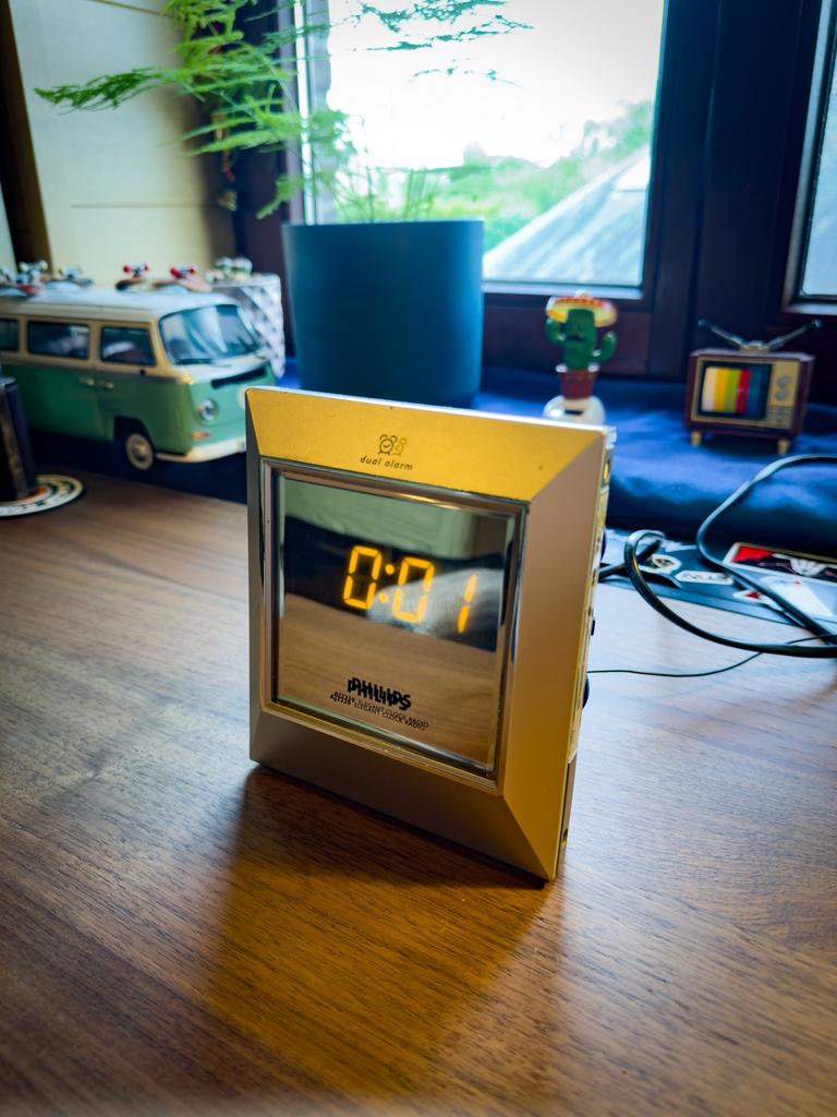Philips wekkerradio, Elektronische apparatuur, Wekkers, Gebruikt, Digitaal, Ophalen of Verzenden