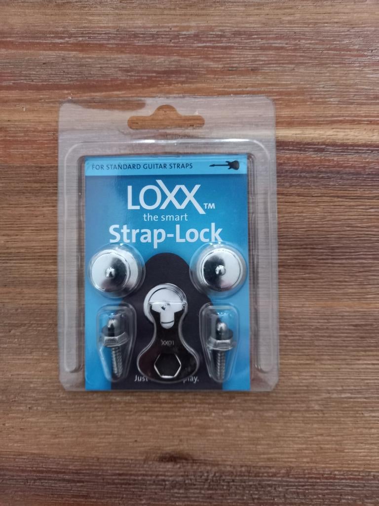 Strap lock guitare LOXX (3 jeux dispo), Ophalen of Verzenden, Zo goed als nieuw