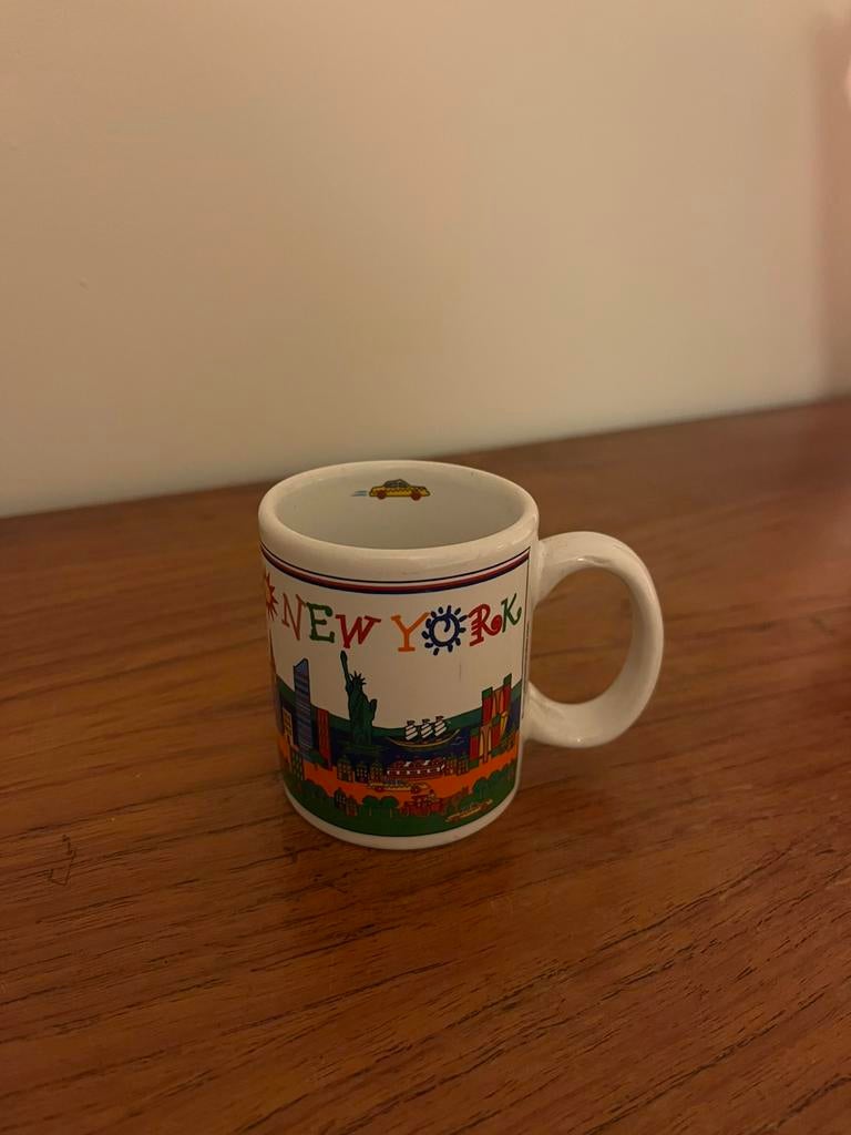 Espresso kopje NYC, Huis en Inrichting, Keuken | Servies, Ophalen, Zo goed als nieuw