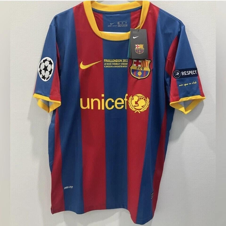 Barcelona Messi Voetbalshirt Champions League Finale 2011, Verzenden, Zo goed als nieuw, Shirt