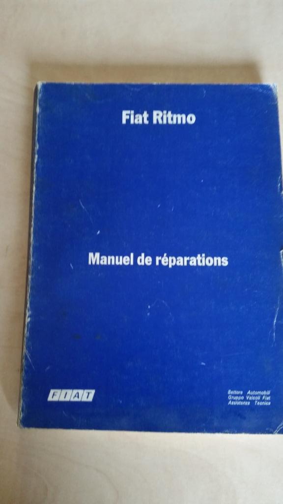 Manuel d'atelier Fiat Ritmo. Pour Ritmo 60, 65 et 75, Enlèvement ou Envoi, Utilisé, Fiat