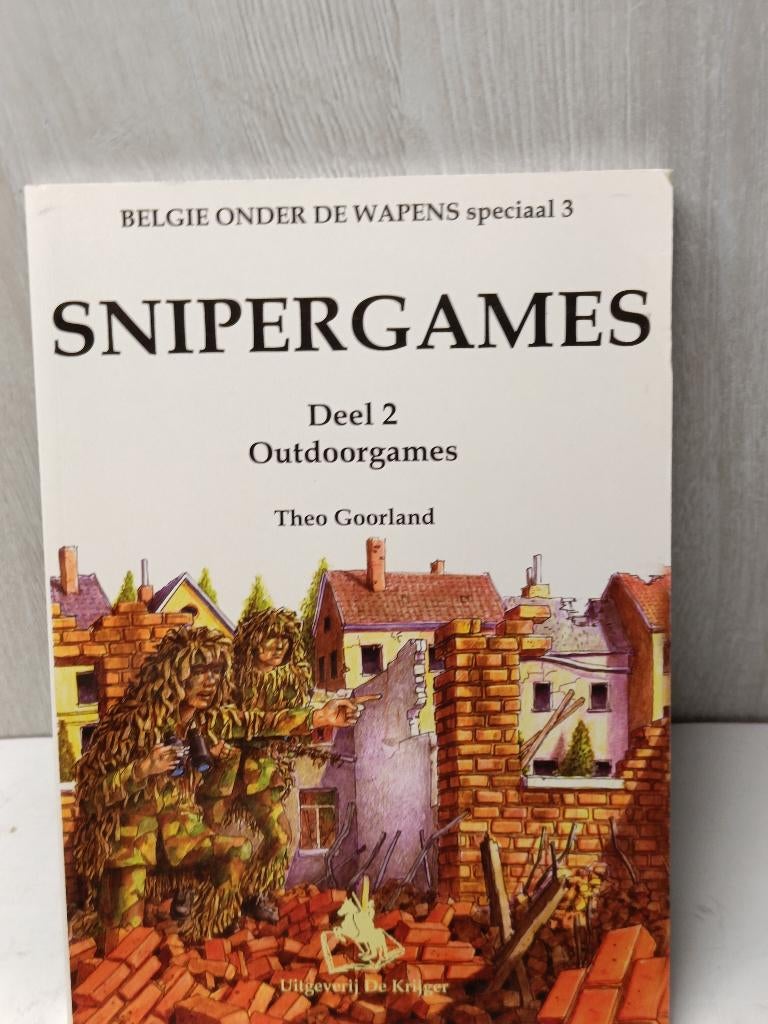 Snipergames deel 2 outdoorgames theo Goorland, Boeken, Ophalen of Verzenden, Gelezen