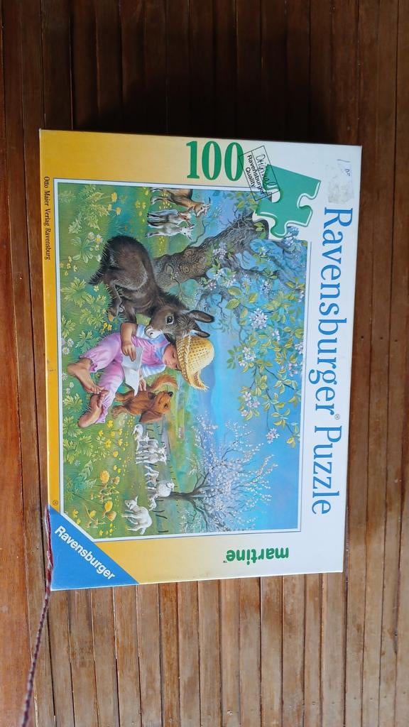 Puzzel Tiny, Ophalen