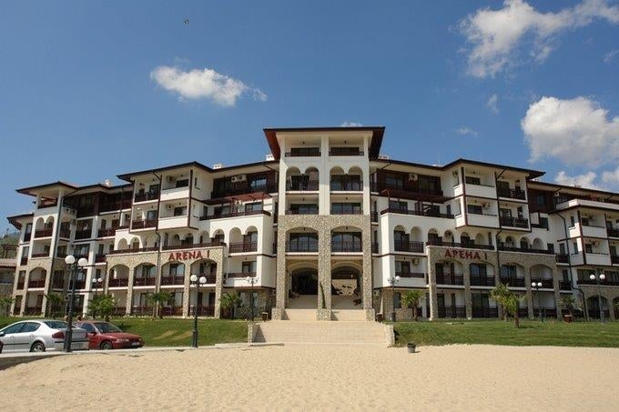 Uitstekende studio met balkon, Arena 1, 40 m², Sveti Vlas, Overig Europa, Stad