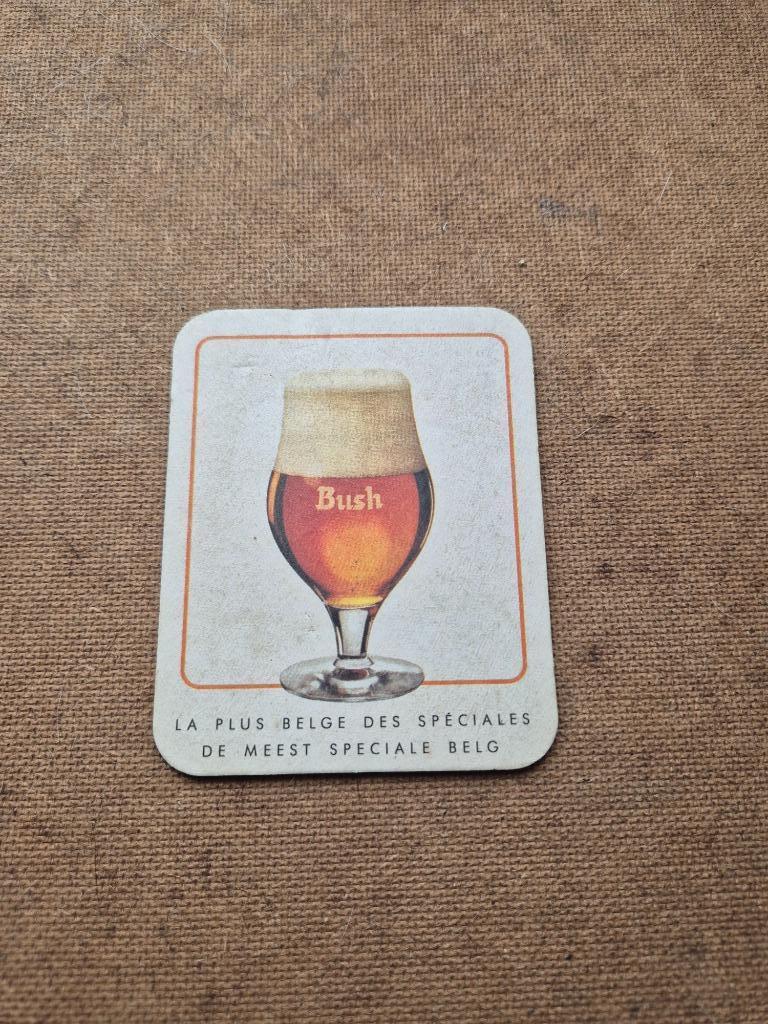 Sous bock Bush Beer (modèle 3), Enlèvement ou Envoi, Utilisé, Sous-bock, Autres marques