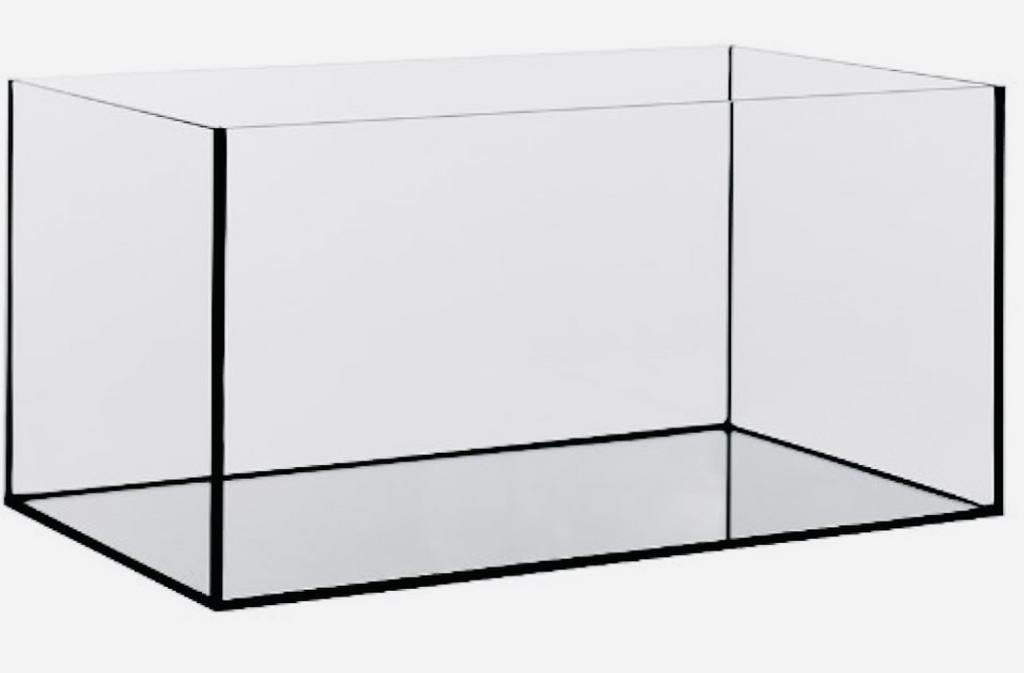 Aquarium Belgium 20L 40X20X25, bescherming aan de bovenrand, Ophalen of Verzenden, Zo goed als nieuw, Grind, Zand of Voedingsbodem