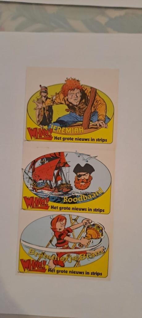 autocollants du magazine hebdomadaire Wham, Plusieurs BD, Enlèvement ou Envoi, Comme neuf