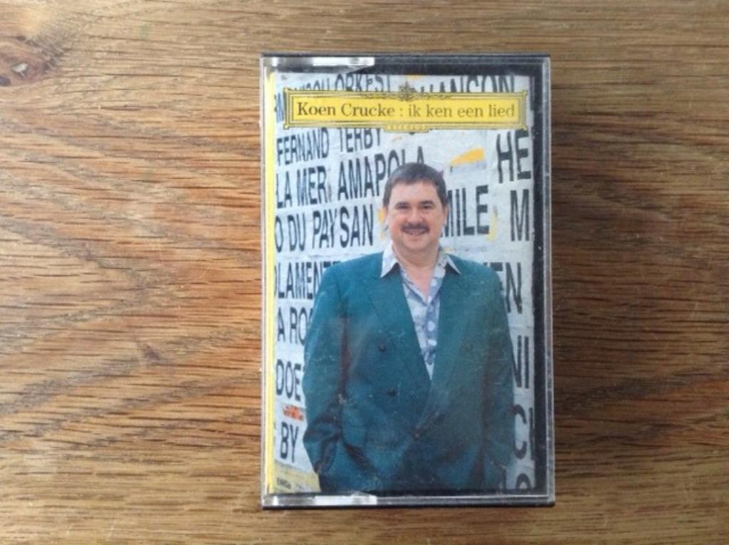 muziekcassette koen crucke, Cd's en Dvd's, Ophalen of Verzenden, Nederlandstalig, 1 bandje, Origineel