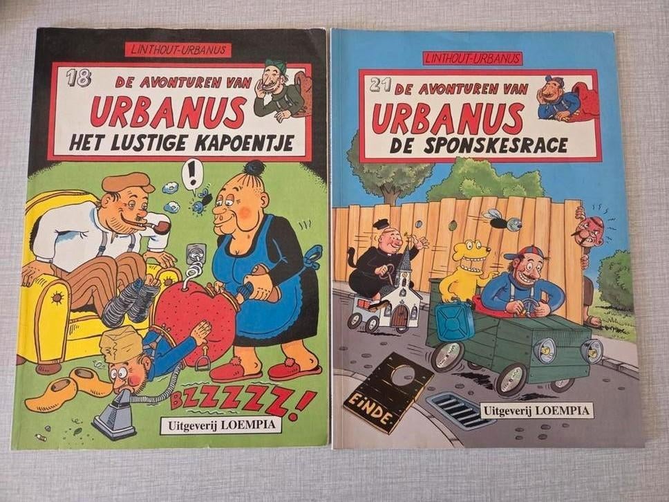 2 x Urbanus, 1ères éditions, Plusieurs BD, Comme neuf, Enlèvement ou Envoi, Linthout en Urbanus
