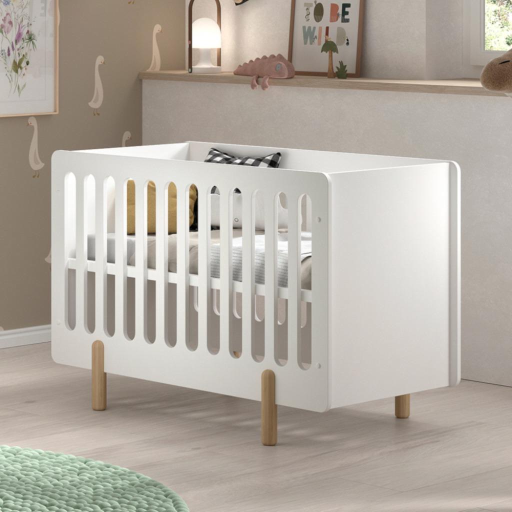 Babybedje 60x120, Nieuw, Lattenbodem, Minder dan 70 cm, 140 tot 160 cm