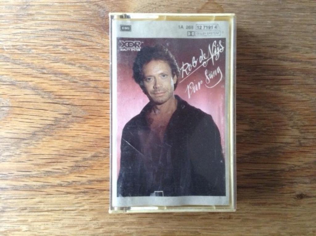 muziekcassette rob de nijs, Cd's en Dvd's, Cassettebandjes, Ophalen of Verzenden, Nederlandstalig, 1 bandje, Origineel