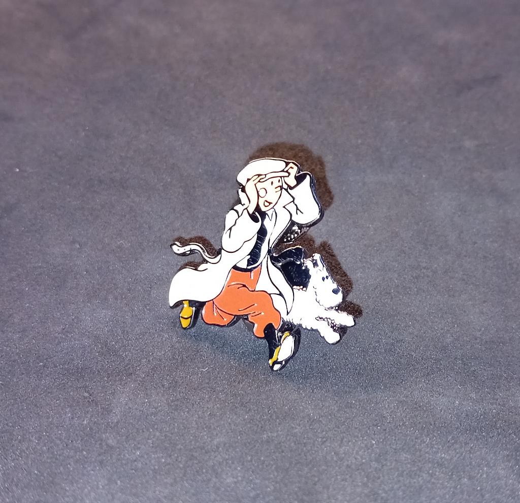 Tintin et Milou - Le petit reporter - Pins - Broche, Envoi, Tintin, Neuf, Autres types