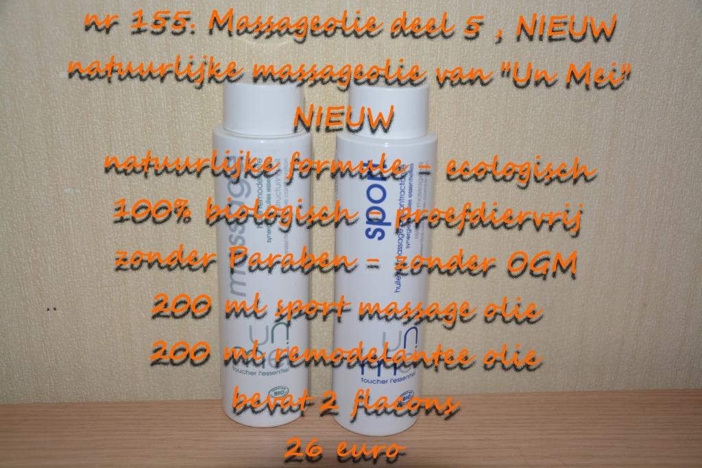 155. Huile de massage partie 5, NEUF, frais de port inclus, Sports & Fitness, Produits de massage, Envoi, Neuf, Huile ou Lotion