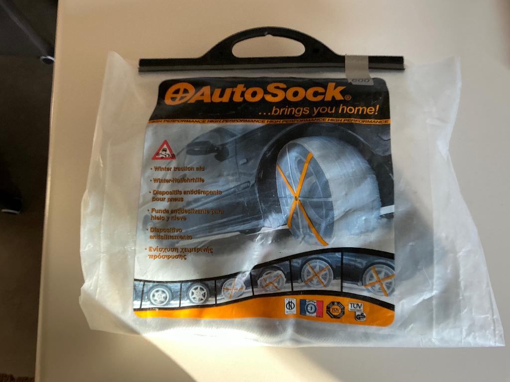 Autosock 600, Ophalen, Zo goed als nieuw