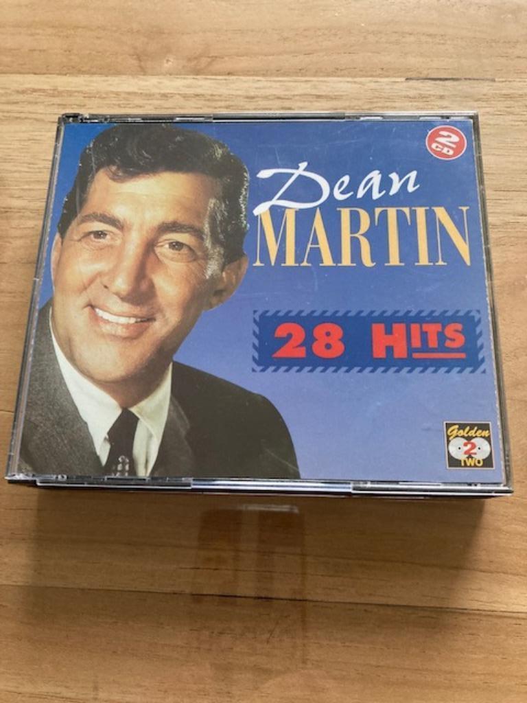 2 cd's Dean MARTIN (28 hits), Ophalen of Verzenden, 1940 tot 1960, Gebruikt
