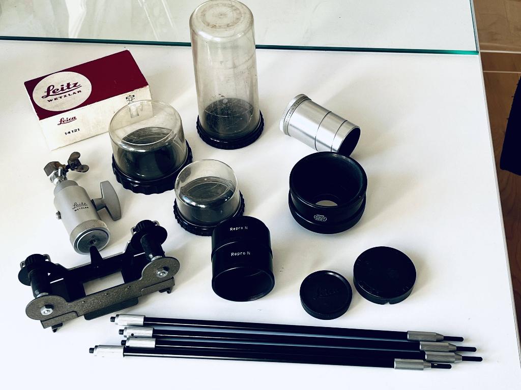 Lot accessoires LEITZ LEICA, Envoi, Utilisé, Compact, Leica