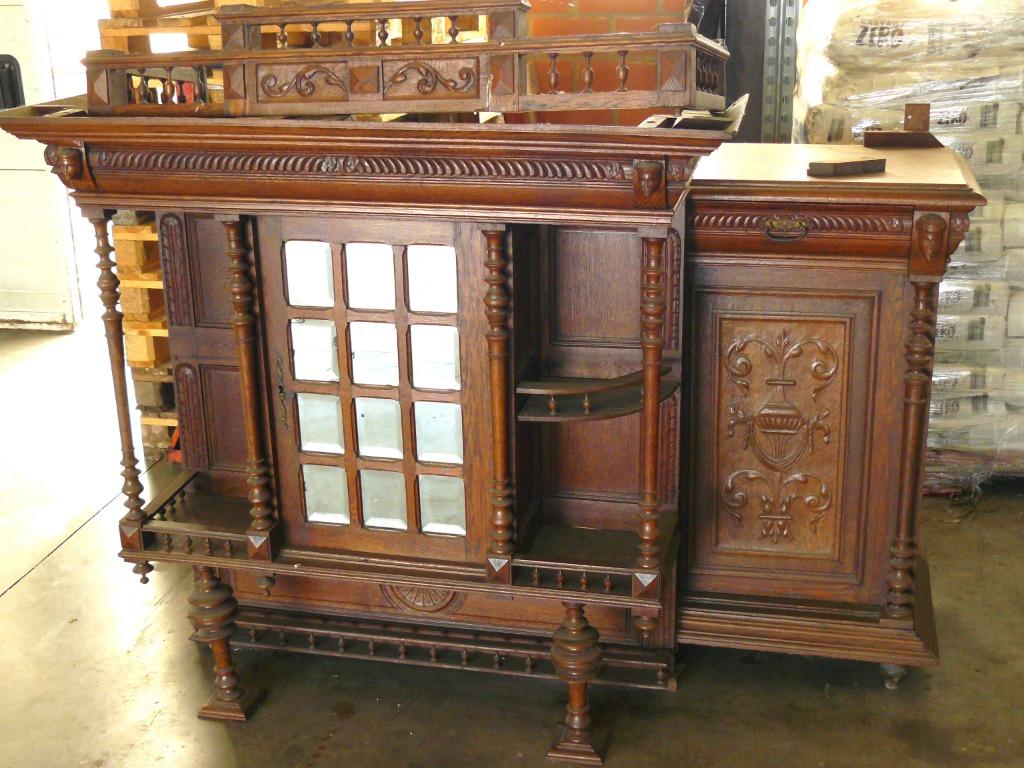 Antieke kast Henri II (driedelig), Antiek en Kunst, Ophalen