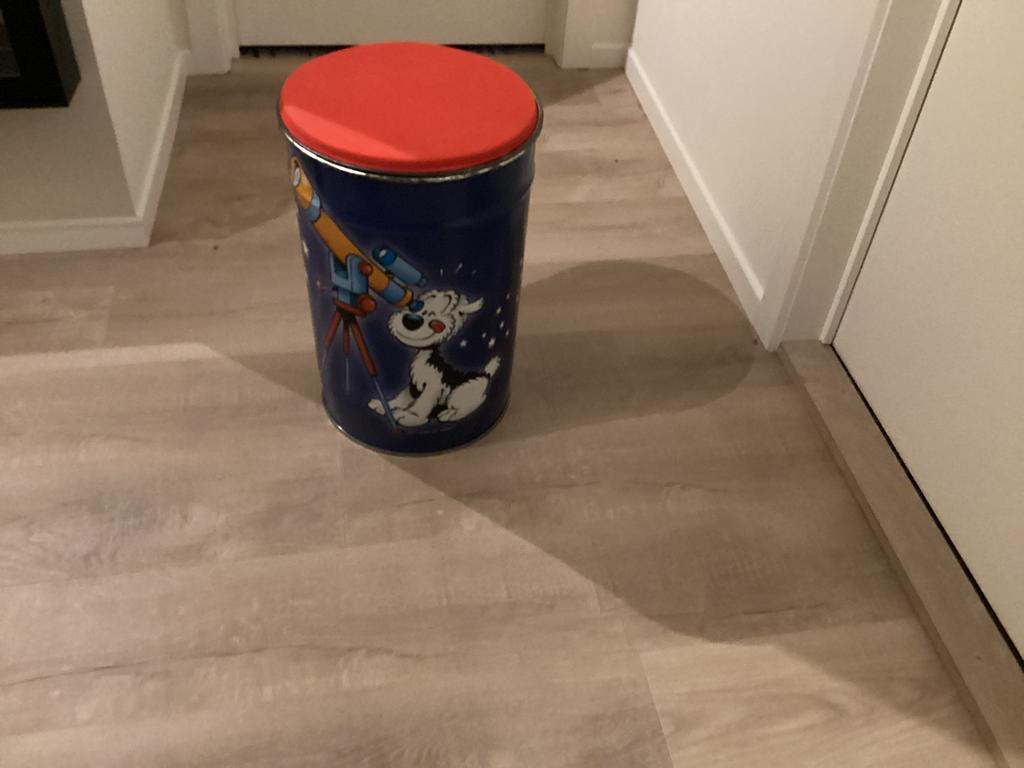 Opbergton, zitton Samson en Gert 45 cm hoog als nieuw, Ophalen, Zo goed als nieuw, Overige typen
