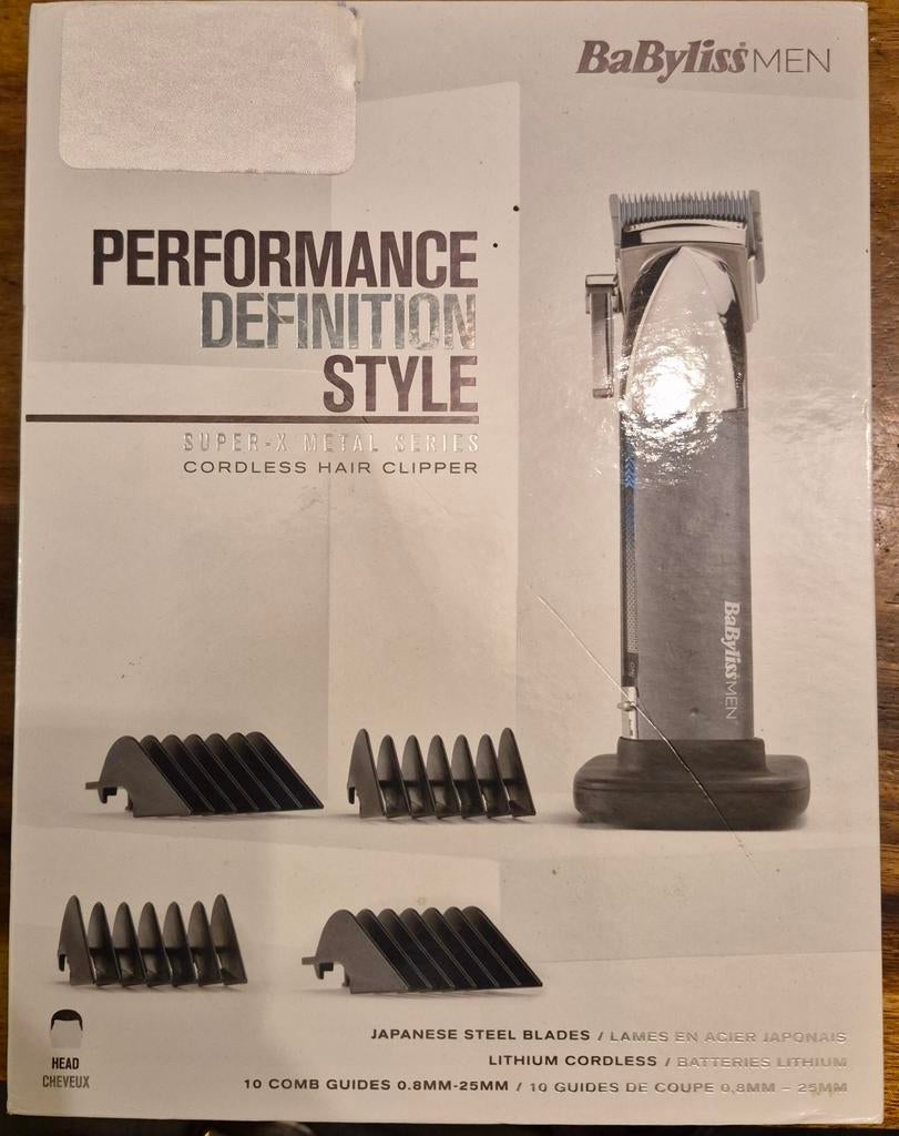 BaByliss Super-X metaal, Ophalen of Verzenden, Zo goed als nieuw, Haarverzorging