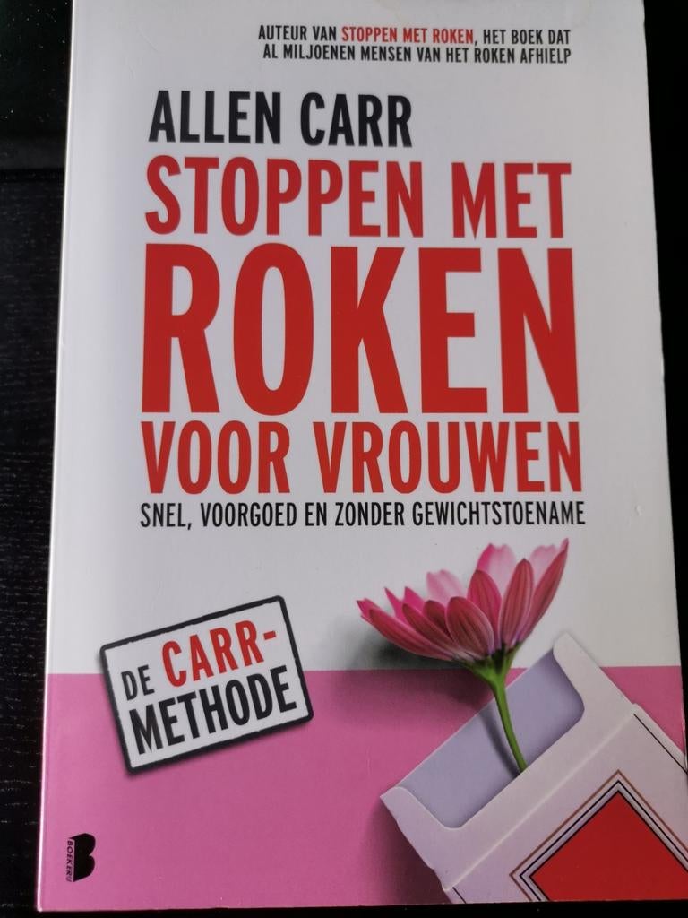 Allen Carr - Stoppen met roken voor vrouwen, Enlèvement, Comme neuf, Allen Carr