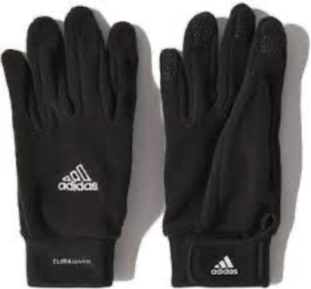 Gants de football Adidas (joueur de terrain) - taille 9, Enlèvement ou Envoi, Adidas, Taille 48/50 (M), Noir