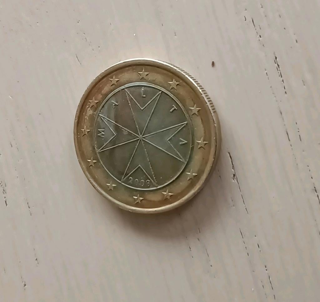 1 EUR Malta, Ophalen of Verzenden, Malta