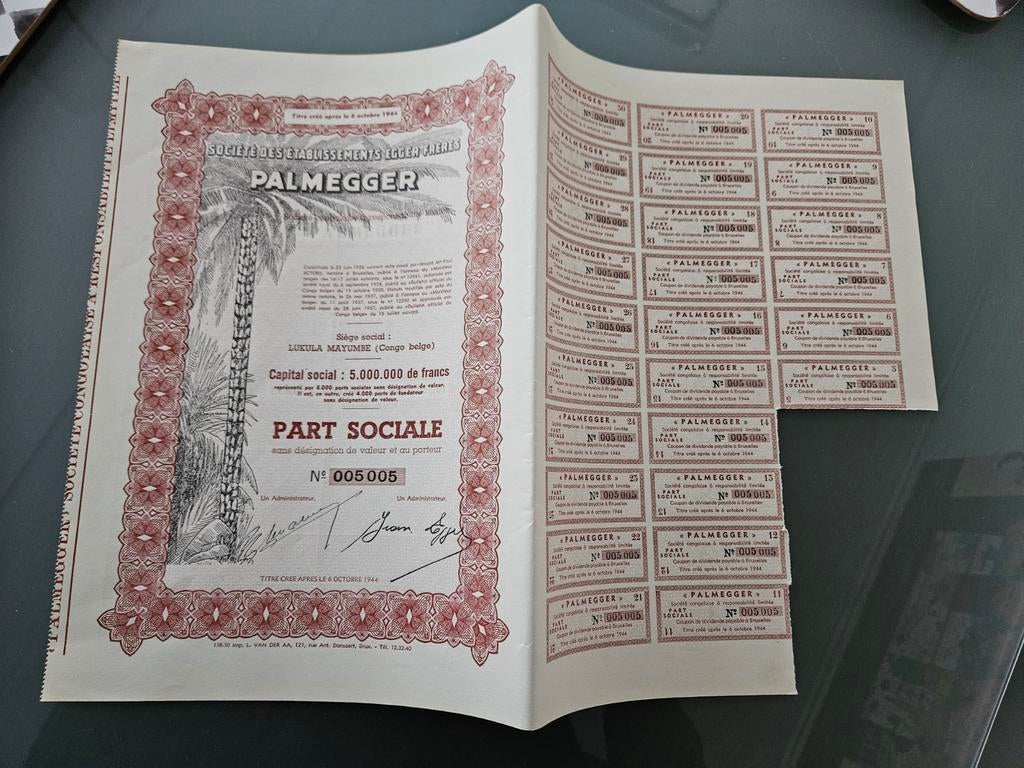 Oude papieren aandelen, Ophalen of Verzenden