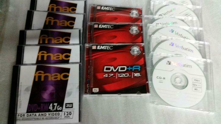 DVD réinscriptibles, neufs, Enlèvement ou Envoi, Neuf, Cd