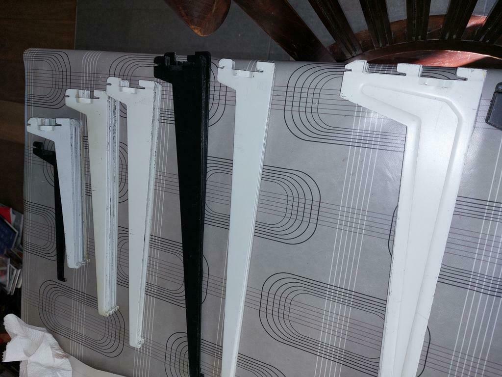 Serie plankendragers  40cm 35cm 30cm 20cm, Ophalen, Zo goed als nieuw