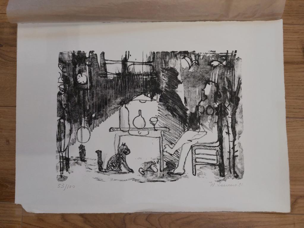Willy Laevaert - litho uit 1991, Antiek en Kunst, Kunst | Litho's en Zeefdrukken, Ophalen of Verzenden