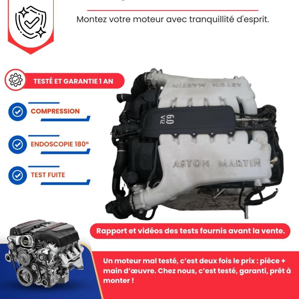 Aston Martin Vantage 6.0 V12 complete motor, Auto-onderdelen, Motor en Toebehoren, Overige automerken, Nieuw, Ophalen of Verzenden