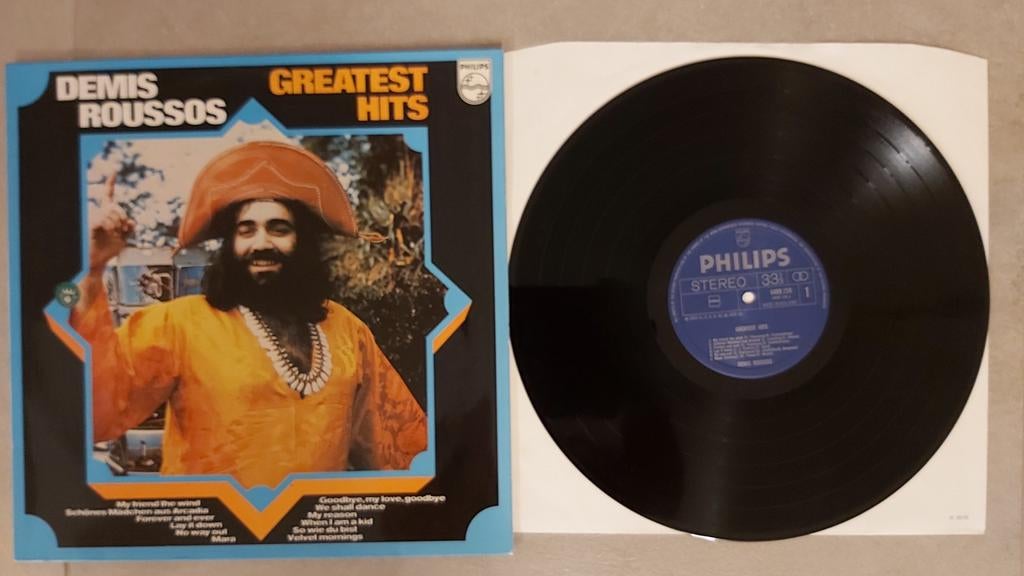 Demis Roussos  - Greatest Hits, Enlèvement ou Envoi, Comme neuf, 12 pouces