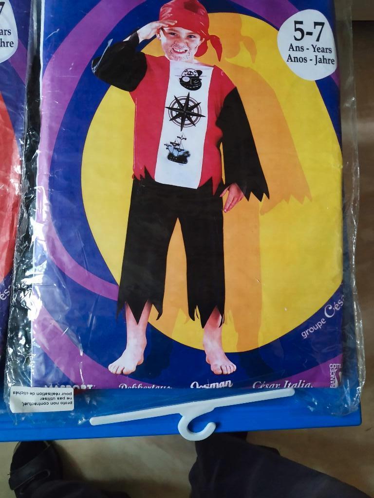 carnaval piraten pakje 5-7jaar, Kinderen en Baby's, Carnavalskleding en Verkleedspullen, Ophalen of Verzenden
