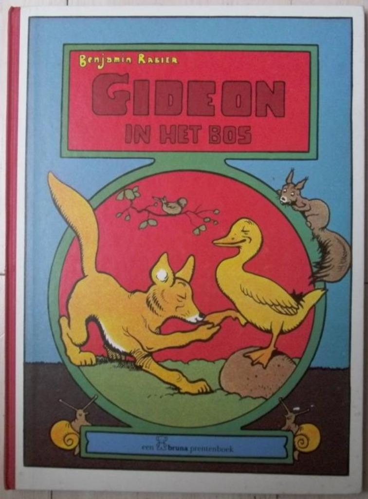 Gideon in het bos - Benjamin Rabier, Enlèvement