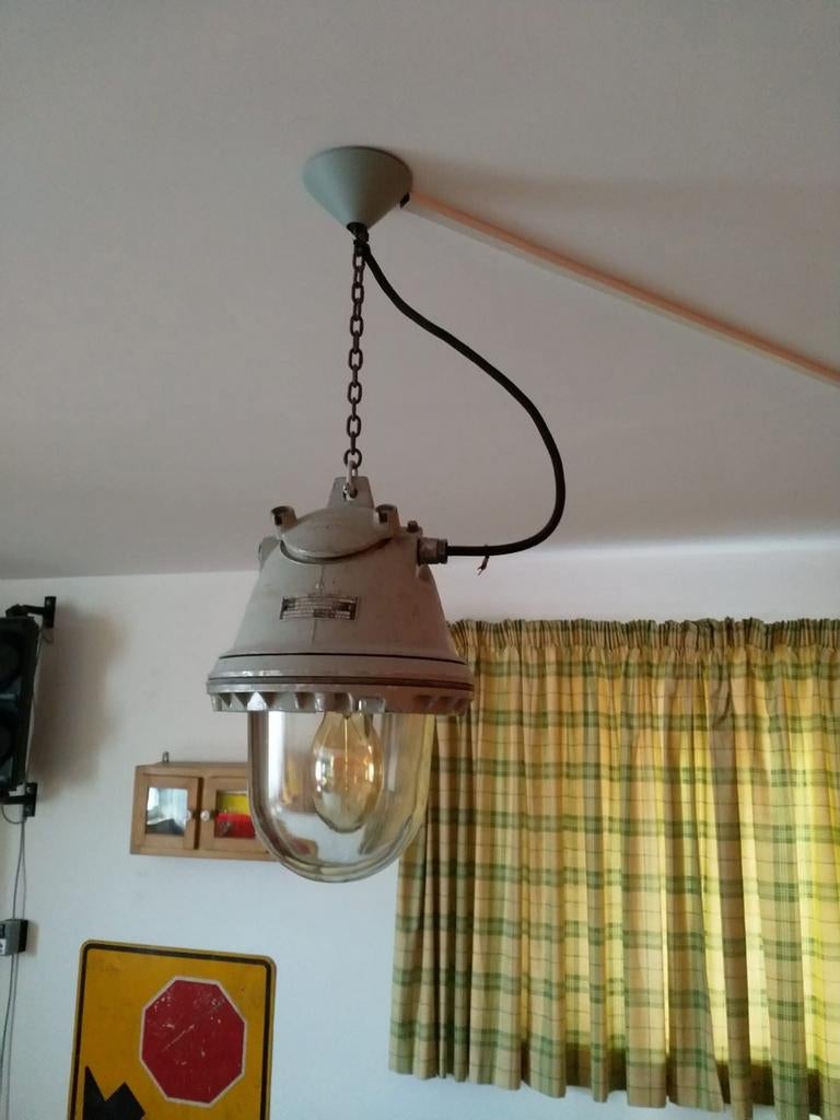 Suspension industrielle soquet E-27, Enlèvement ou Envoi, Comme neuf, Verre