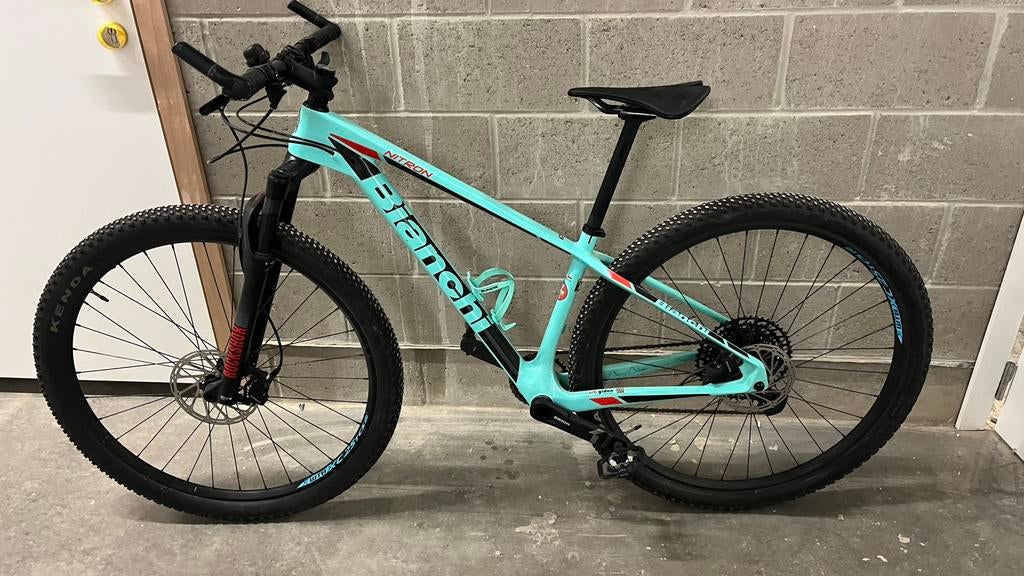 MTB Bianchi Nitron fuff carbon schijfremmen, Ophalen, Zo goed als nieuw, Heren, Overige merken