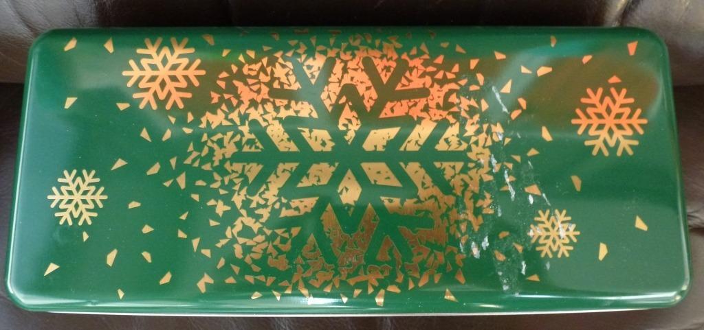 Delacre Kerstmis lege blikken koekjesdoos 2019, Verzamelen, Ophalen of Verzenden, Gebruikt, Koek(jes), Overige merken