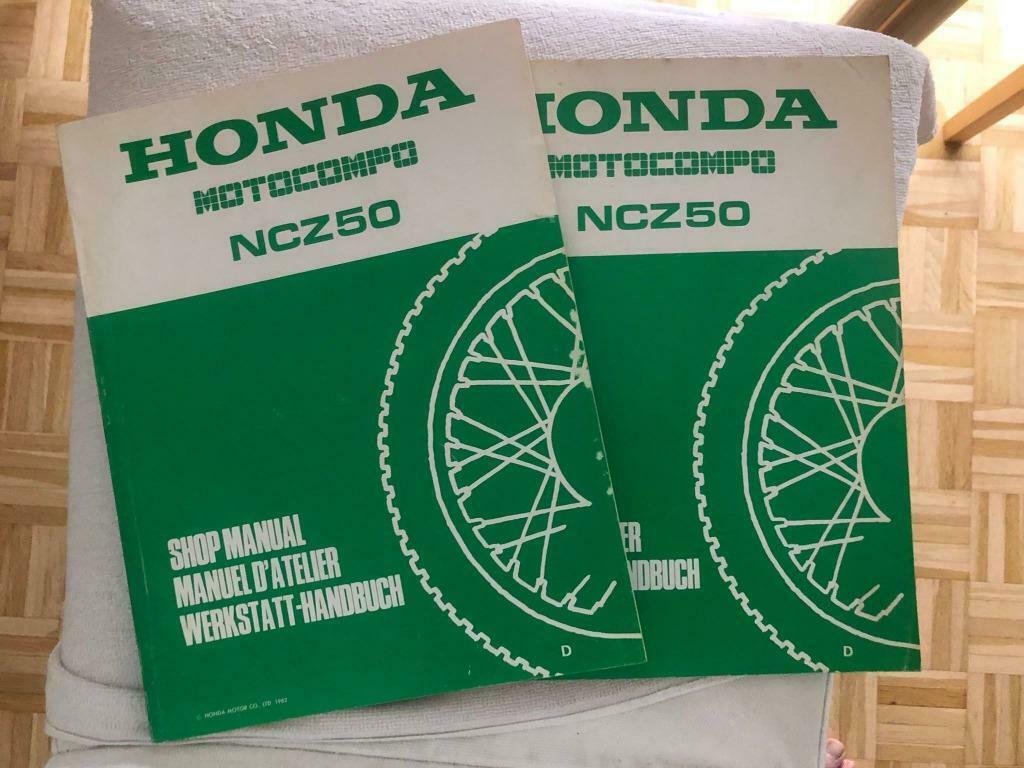 HONDA MOTOCOMPO werkplaatshandboek/manuel/manual, Motos, Modes d'emploi & Notices d'utilisation, Enlèvement ou Envoi, Honda