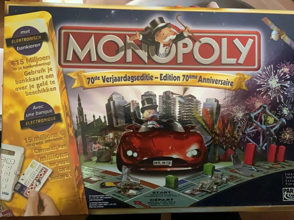 Monopoly edition 70eme anniversaire, Enlèvement ou Envoi, Comme neuf