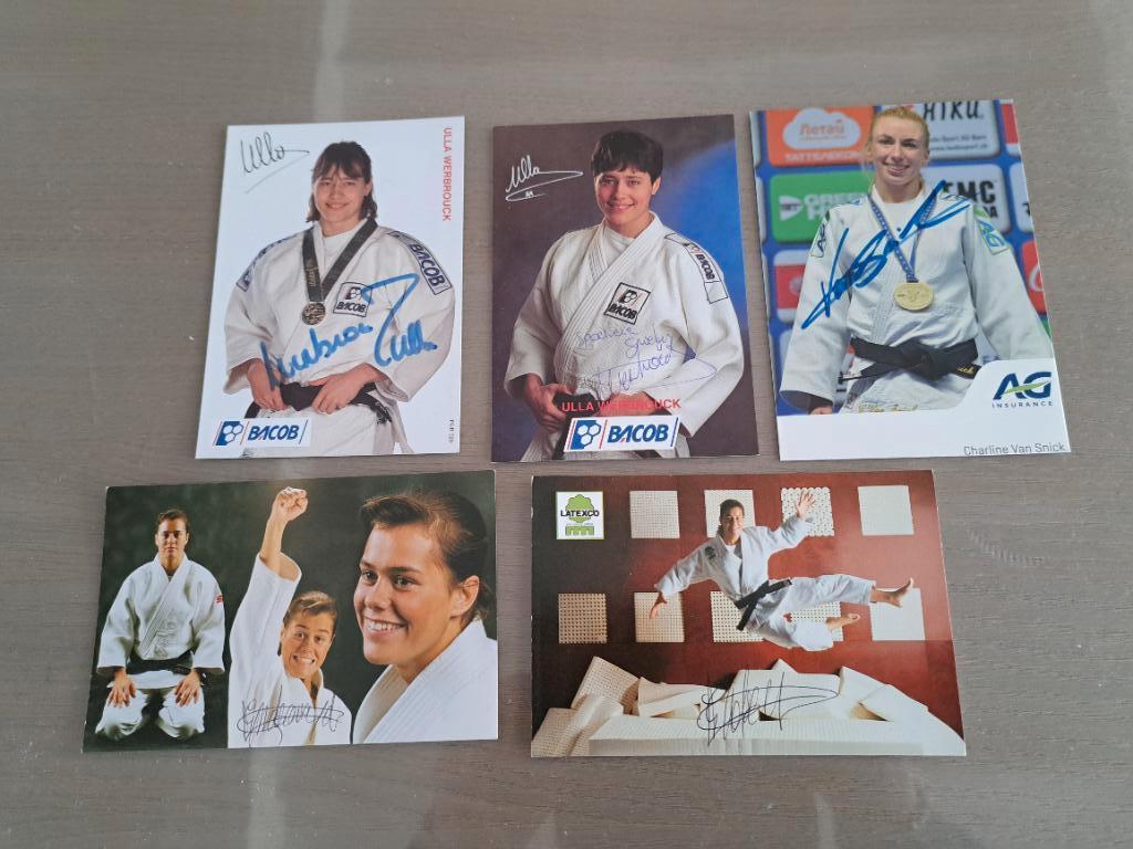 Fotokaarten met handtekening Ulla, Gella, Charline, Ophalen of Verzenden, Zo goed als nieuw, Spelerskaart