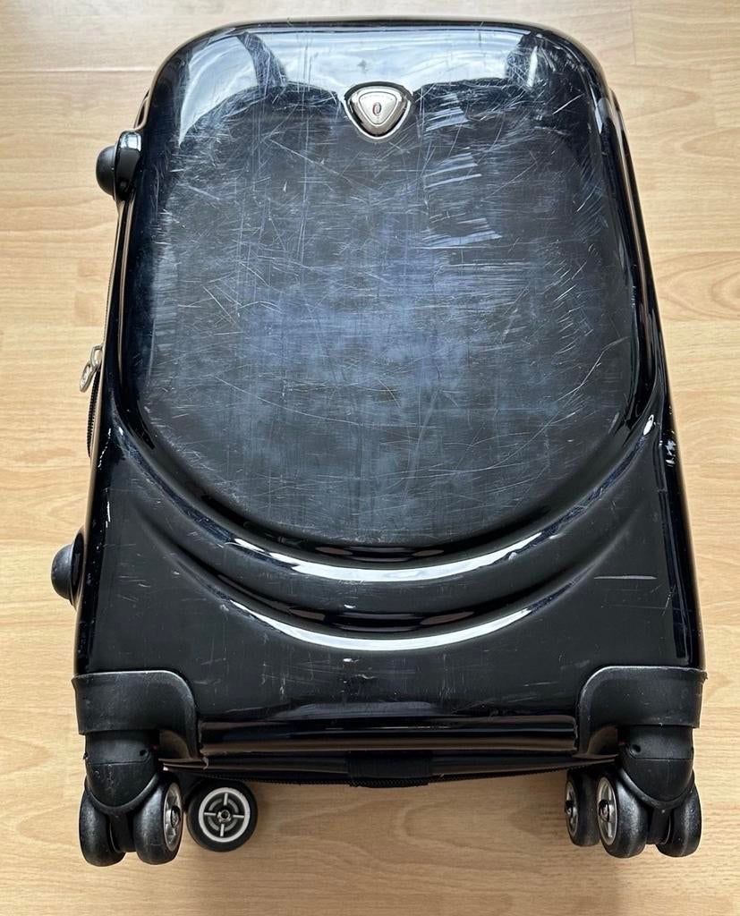 Valise Rigide CALIFORNIA PAK Spinner 4 roues 55cm, Bijoux, Sacs & Beauté, Valises, Utilisé, Enlèvement