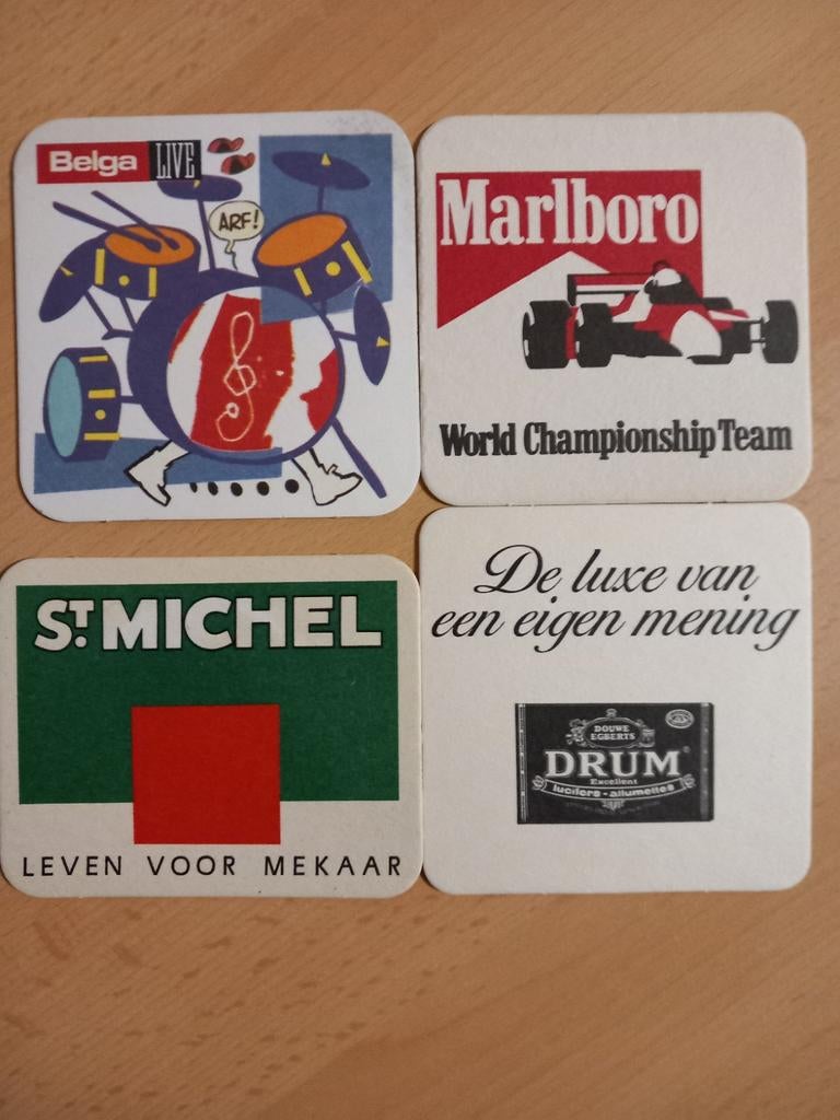 Sous-bocks cigarettes (355), Enlèvement ou Envoi, Comme neuf
