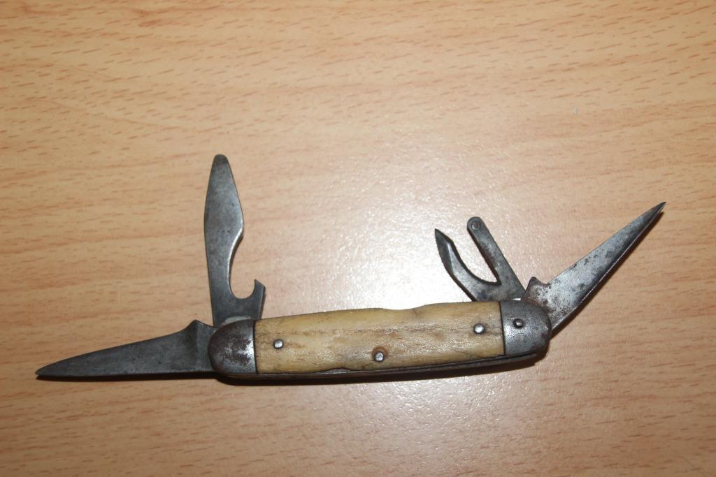US WW2 couteau de poche (Made in U.S.A.), Envoi, Armée de terre, Vêtements ou Chaussures